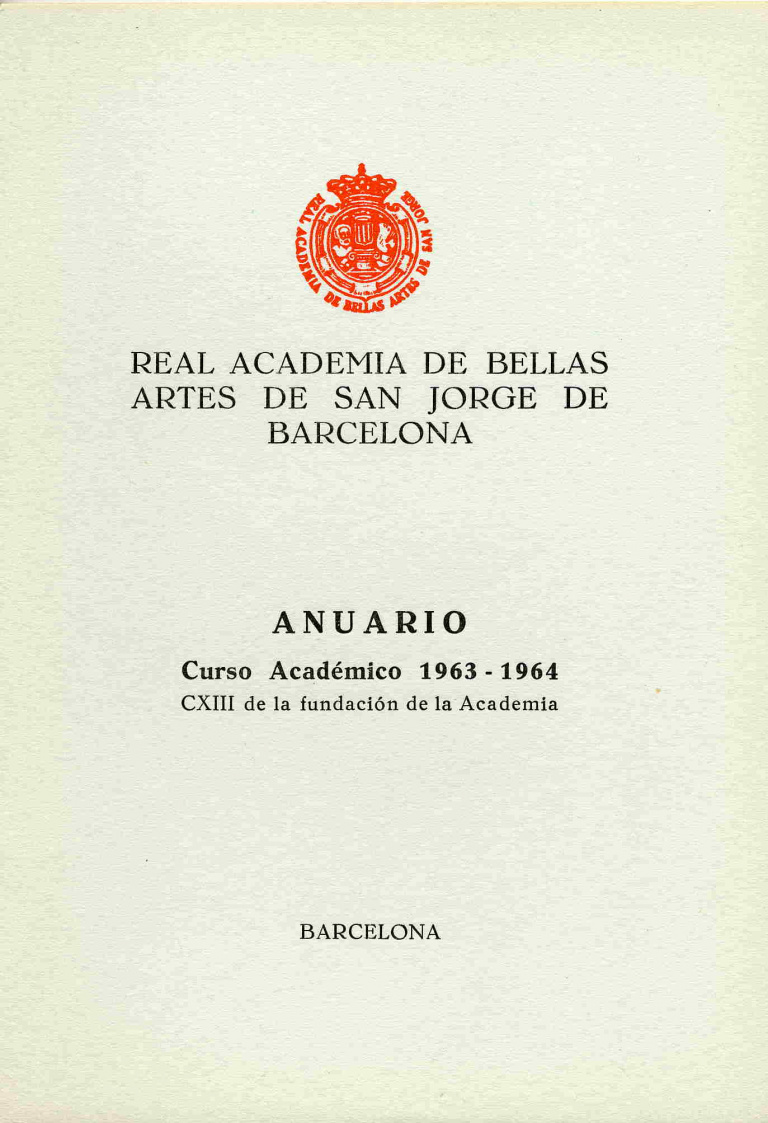 Anuario 1963-1964 - Anuario 1963-1964
