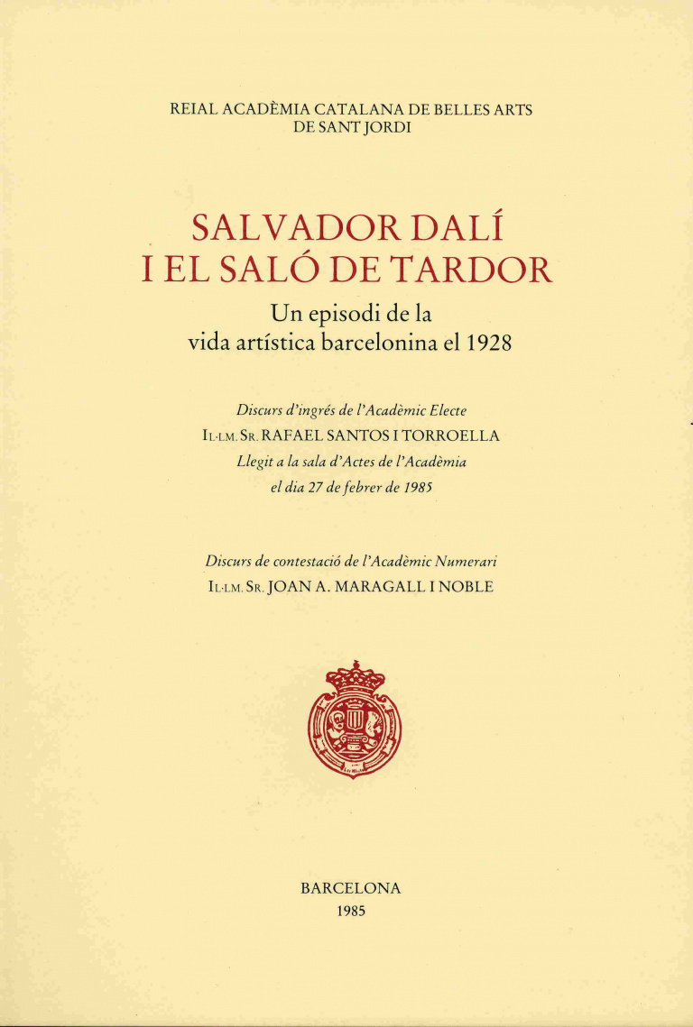 Salvador Dalí i el Saló de Tardor
