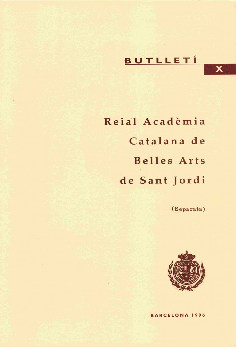 Els acadèmics romàntics - Bassegoda i Nonell, Joan (Separata)