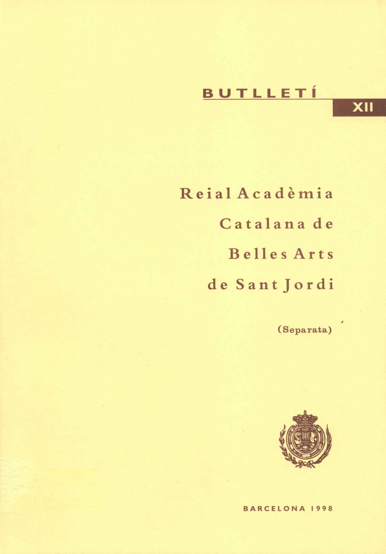 Notes en ocasió del VII centenari de la primera pedra de la catedral gòtica de Barcelona - Bassegoda i Nonell, Joan (Separata)