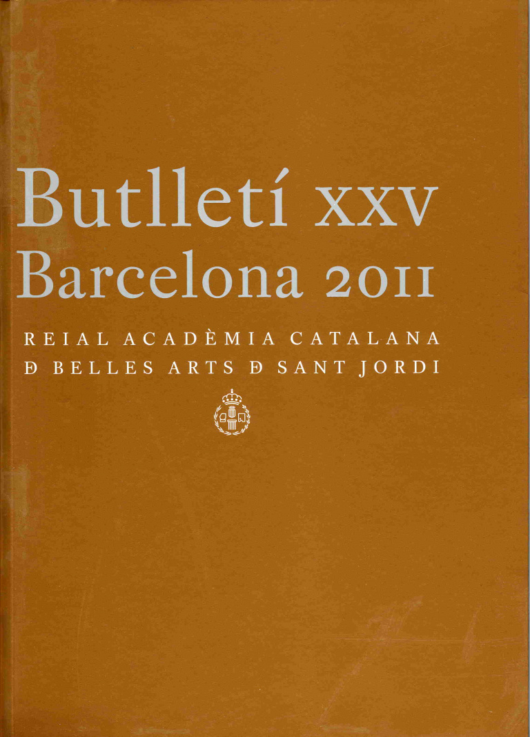 Butlletí de la Reial Acadèmia Catalana de Belles Arts de Sant Jordi