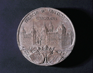 Medalles i Plaques - Palacio de Justicia de Barcelona -
