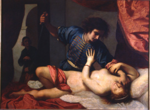 Pintura - Còpia de Tarquino i Lucrècia de Felice Ficherelli -