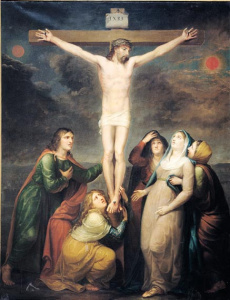 Pintura - Jesús en el Calvari -