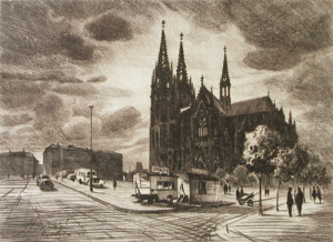 Estampa - Catedral de Colònia -