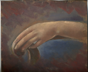 Pintura - Estudi de mà -