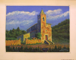 Pintura - Santa Maria de Villalba Sasserra -