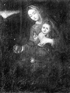 Pintura - La Verge i el nen Jesús -