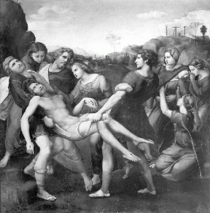 Pintura - Còpia de El Trasllat de Crist de Rafael Sanzio -