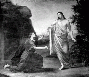 Pintura - Jesús i la Magdalena -