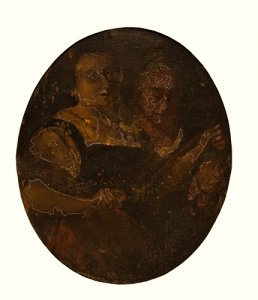 Pintura - Judit mostrant el cap d’Holofernes -