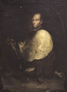 Pintura - Retrat del canonge Francesc de Santjust i de Pagès -