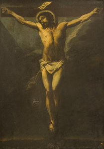 Pintura - Crist crucificat -