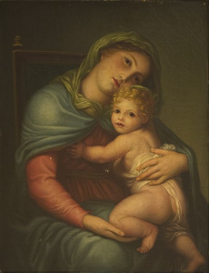 Pintura - La Verge amb el nen Jesús -