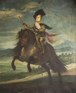 Pintura - Còpia de El príncipe Baltasar Carlos de Diego Velázquez -