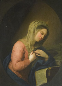 Pintura - Còpia de L’Anunciació de Nostra Senyora d’Anton Raphael Mengs -