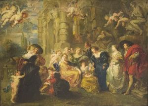 Pintura - Còpia de El Jardí de l’amor de Peter Paul Rubens -