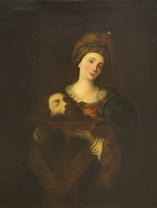 Pintura - Còpia d’Herodies amb el cap del Baptista de Guido Reni -