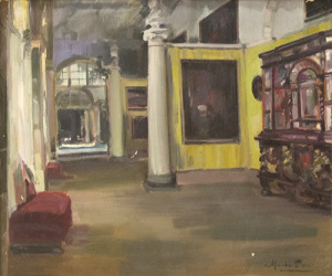 Pintura - Interior d’una casa-museu -